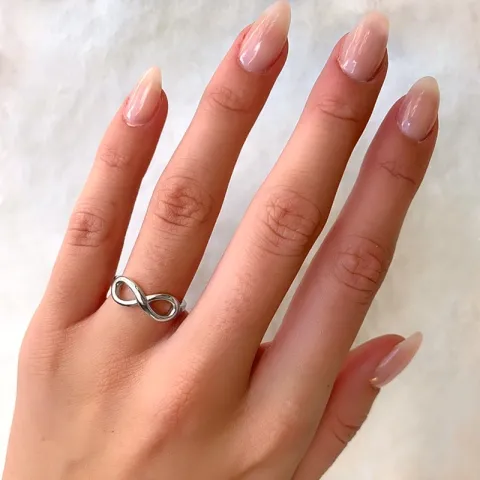 infinity ring i silver