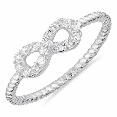Infinity ring i silver