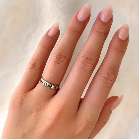 hope ring i silver