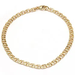 BNH bismark armband i 14 karat guld 17 cm x 3,5 mm