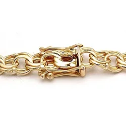 BNH bismark armband i 14 karat guld 18,5 cm x 6,1 mm