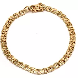 BNH bismark armband i 14 karat guld 18,5 cm x 7,1 mm