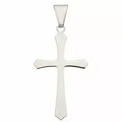 Kors vitguld BNH kors i 14 karat vitguld