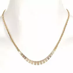 murstens halsband i 14 karat guld 42,0 cm x 7,5 mm