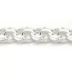 BNH bismark halskedja i silver 45 cm x 6,5 mm