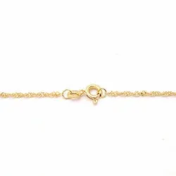 BNH singaporehalsband i 14 karat guld 38 cm x 1,5 mm