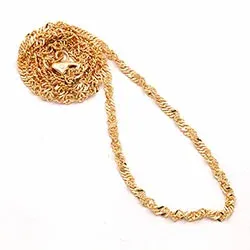 BNH singaporehalsband i 14 karat guld 42 cm x 2,3 mm