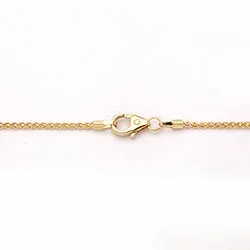 BNH vetehalsband i 14 karat guld 38 cm x 1,3 mm