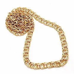 BNH bismark halskedja i 14 karat guld 50 cm m/Forløb x 5,3 mm