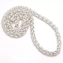 BNH palmhalsband i silver 70 cm x 6,0 mm