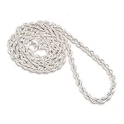 Bnh cordel halsband i silver 45 cm x 3,2 mm