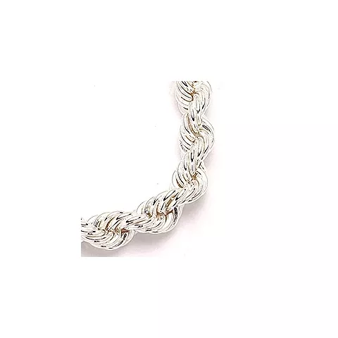 Bnh cordel halsband i silver 50 cm x 4,5 mm