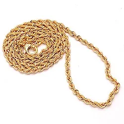 BNH cordel halsband i 8 karat guld 60 cm x 2,7 mm