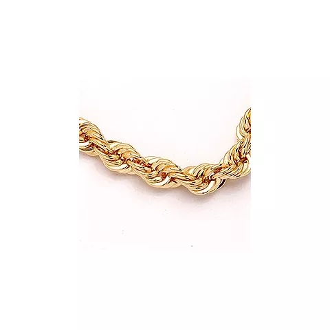 BNH cordel armband i 8 karat guld 18,5 cm x 2,7 mm