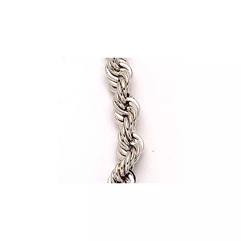BNH cordel halsband i 14 karat vitguld 42 cm x 2,7 mm