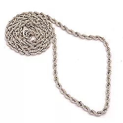 BNH cordel halsband i 14 karat vitguld 45 cm x 2,7 mm