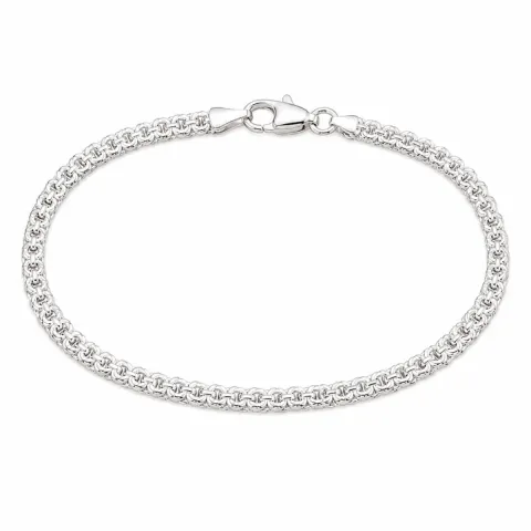 BNH bismark armband i silver 18,5 cm x 3,5 mm