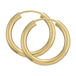 20 mm BNH creol i 14 karat guld