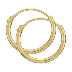 13 mm BNH creol i 8 karat guld