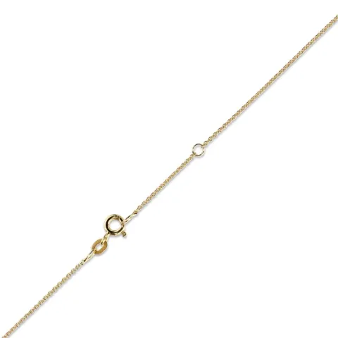 BNH Anker runda halsband i 14 karat guld 40 - 42 cm x 1,5 mm