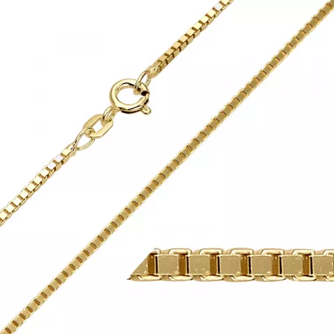 BNH veneziaarmband i 14 karat guld 18,5 cm x 1,5 mm