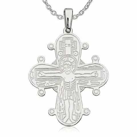 Dagmarkors halsband i silver med hängen i silver