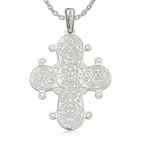 Dagmarkors halsband i silver med hängen i silver