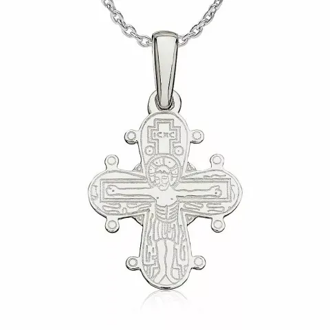 Dagmarkors halsband i silver med hängen i silver