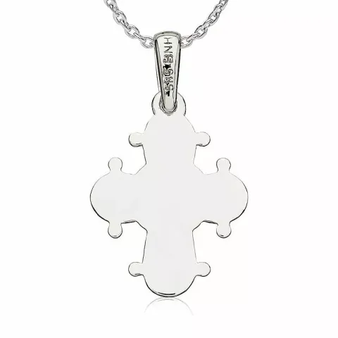 Dagmarkors halsband i silver med hängen i silver