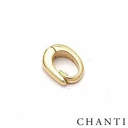 CARI lås till berlock  i förgyllt silver med blank yta