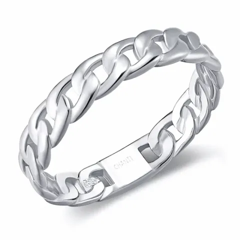 panzer ring i silver