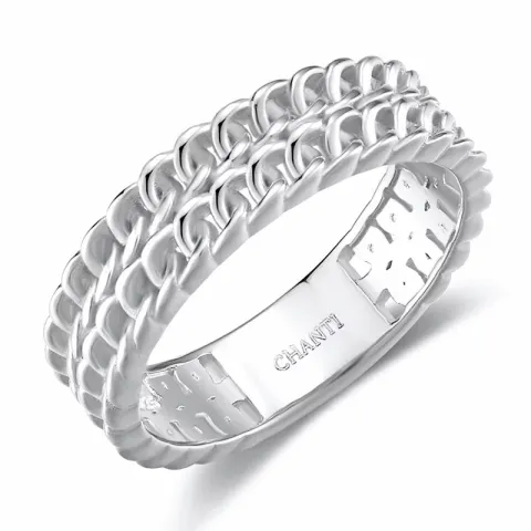 panzer ring i silver