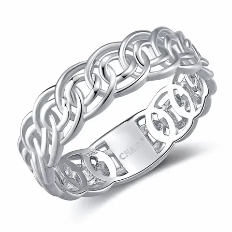 panzer ring i silver