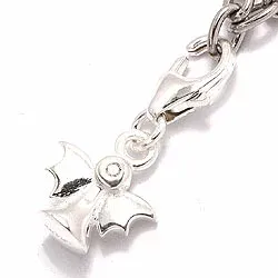 ängel charm i silver 