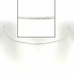 Halsband i silver 34 cm x 1,2 mm