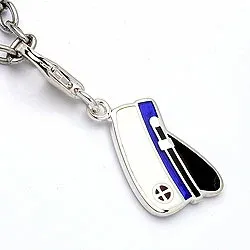 Studentmössa charm i silver