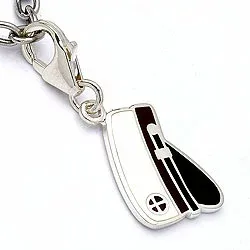 studentmössa charm i silver