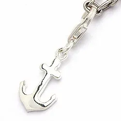 Ankar charms hängen i silver