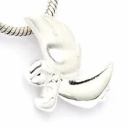 äkta ängel hängen i silver