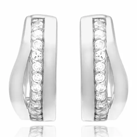 15 mm vita zirkon creol i silver