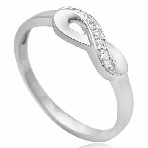 Smal infinity ring i silver