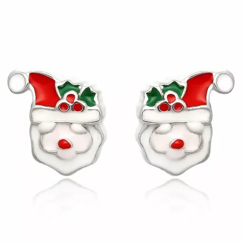 Kollektionsprov jultomte örhängestift i silver