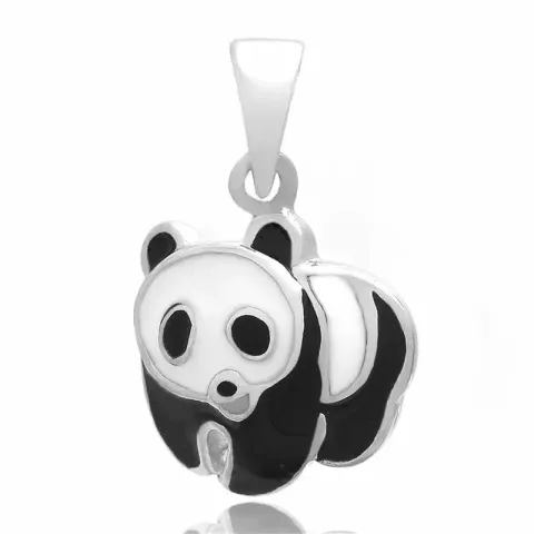 panda hängen i silver