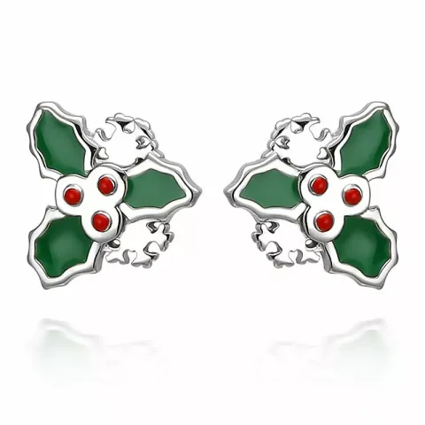 Mistel örhängen i silver