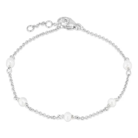 pärla armband i silver