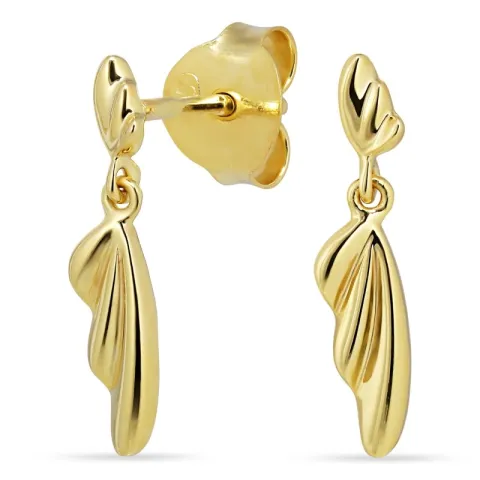 örhängen i förgyllt silver