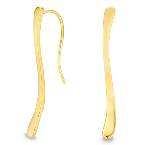 örhängen i förgyllt silver