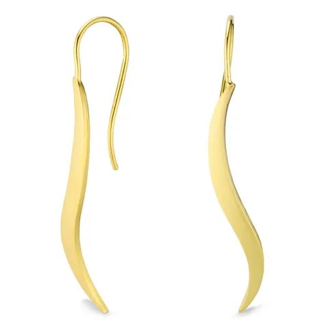 örhängen i förgyllt silver