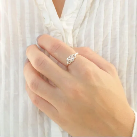infinity ring i silver - Amoré