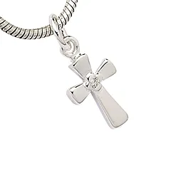 Korshänge i silver